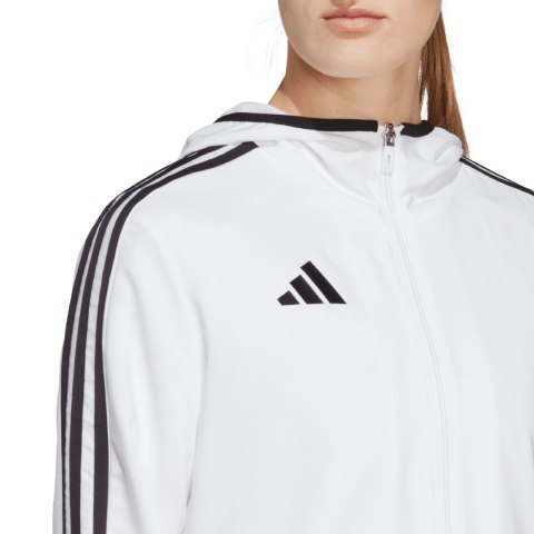 Kurtka damska adidas Tiro 23 League Windbreaker biała IA1631 Adidas teamwear Kurtka damska adidas Tiro 23 League Windbreaker biała IA1631 Adidas teamwear