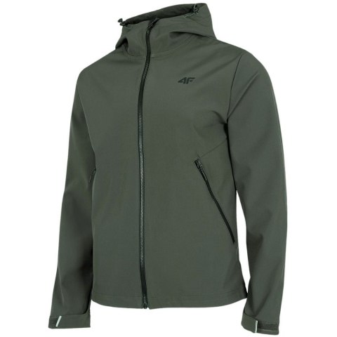 Kurtka męska 4F softshell oliwkowa H4Z22 SFM001 44S 4F Kurtka męska 4F softshell oliwkowa H4Z22 SFM001 44S 4F