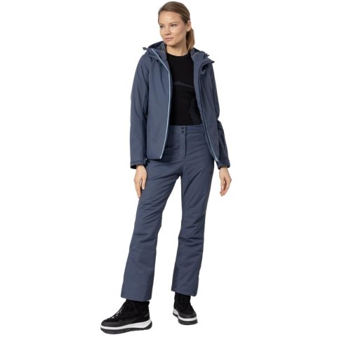 Kurtka narciarska damska 4F denim H4Z22 KUDN001 32S 4F Kurtka narciarska damska 4F denim H4Z22 KUDN001 32S 4F