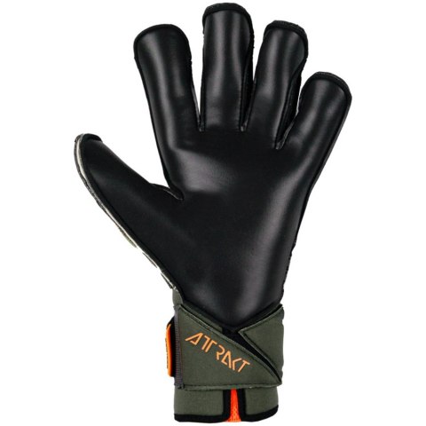 Rękawice bramkarskie Reusch Attrakt Duo Evolution AdaptiveFlex zielono-czarne 5370055 5555 Reusch Rękawice bramkarskie Reusch Attrakt Duo Evolution AdaptiveFlex zielono-czarne 5370055 5555 Reusch