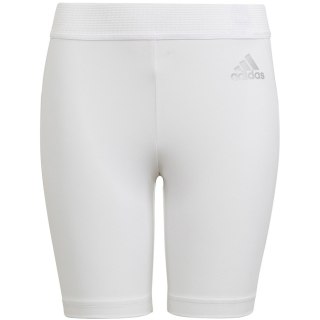 Spodenki dla dzieci adidas Techfit Tights białe H23163 Adidas teamwear