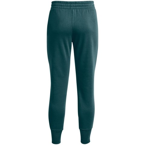 Spodnie damskie Under Armour Rival Fleece Joggers zielone 1356416 716 Under Armour