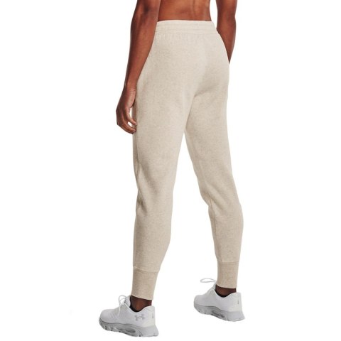 Spodnie damskie Under Armour Rival Fleece kremowe 1356416 783 Under Armour Spodnie damskie Under Armour Rival Fleece kremowe 1356416 783 Under Armour