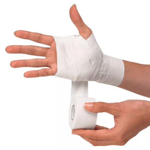 TAŚMA TEJP TAPE SPORTOWA KINESIOLOGICZNA 7,3Mx3,8CM CZERWONY DUNLOP