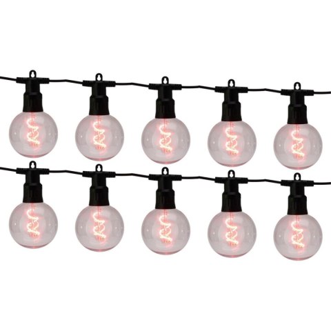 GIRLANDA OGRODOWA PARTY LIGHT 10LED G80 MULTIKOLOR