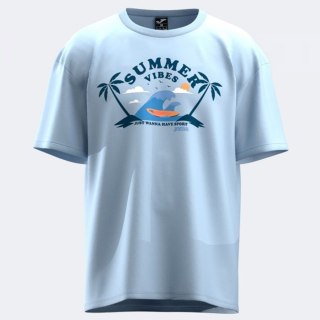 T-Shirt Joma SUMMER VIBES 104616.384 niebieski L Joma