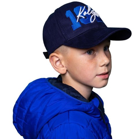 Czapka Baseballowa Dziecięca 1922 Lech Granatowa KKS Lech
