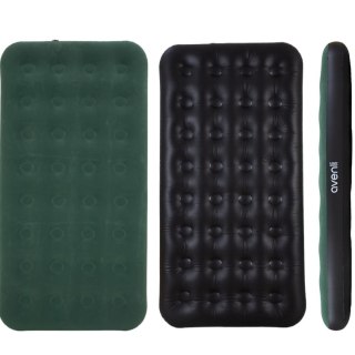 MATERAC FLOKOWANY 1-OSOBOWY CLOUDCOIL ZIELONY 191x99x22CM 24643