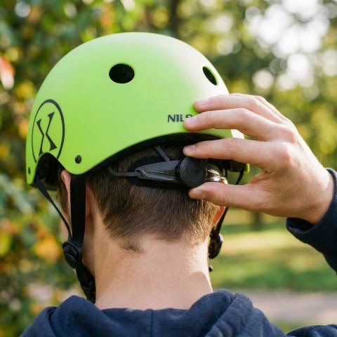 MTW001-2 KASK ZIELONY M(55-58CM) NILS EXTREME NILS EXTREME