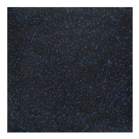 POS15 PODŁOGA GUMOWA POD SPRZĘT FITNESS BLACK/BLUE II GATUNEK INNY