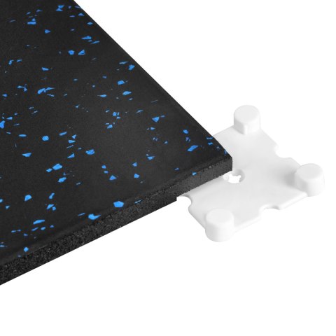 POS15 PODŁOGA GUMOWA POD SPRZĘT FITNESS BLACK/BLUE II GATUNEK INNY