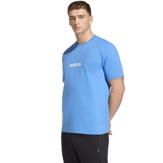 T-Shirt adidas Single Jersey Linear Tee KC0884 niebieski XXL Adidas