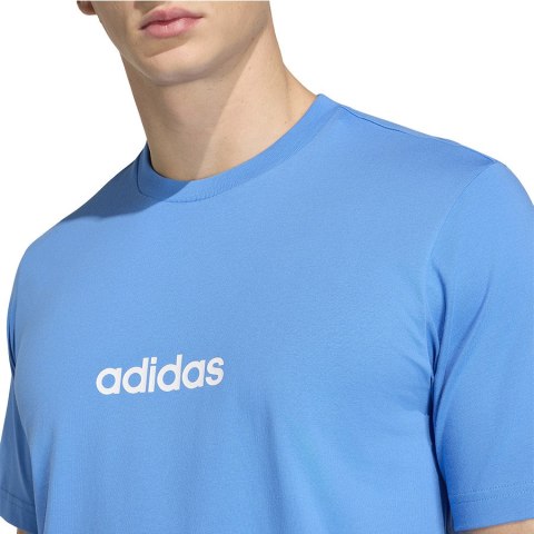 T-Shirt adidas Single Jersey Linear Tee KC0884 niebieski XL Adidas