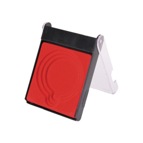 Etui plastikowe na medal 70mm 116x84x18mm czerwone A005B BK/R