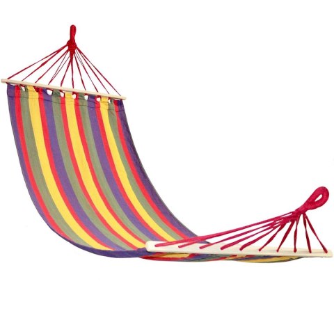 HAMAK OGRODOWY 1 OSOBOWY 200X80CM Z DRĄŻKIEM 1064048