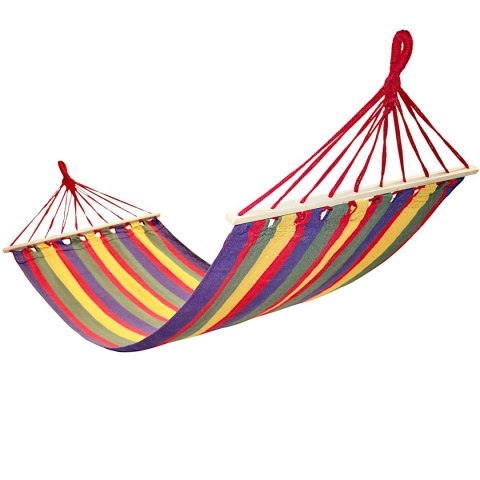 HAMAK OGRODOWY 1 OSOBOWY 200X80CM Z DRĄŻKIEM 1064048