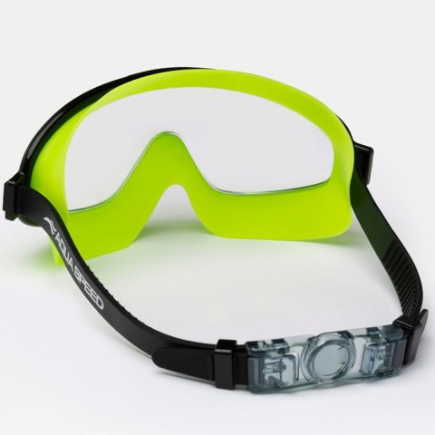 Okulary pływackie Aqua Speed Tivano zaczep senior czarny Aqua-Speed