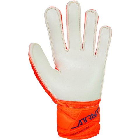 Rękawice Reusch Attrakt Solid World Cup Junior 56 72 516 2290 pomarańczowy 6 Reusch