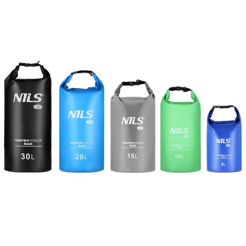 NC1703 WOREK WODOODPORNY JASNY NIEBIESKI 20L NILS CAMP NILS CAMP