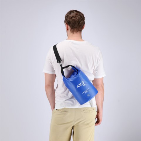 NC1703 WOREK WODOODPORNY NIEBIESKI 5L NILS CAMP NILS CAMP
