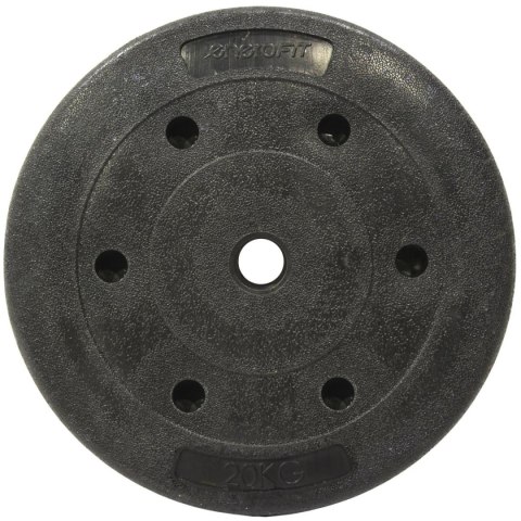 OBCIĄŻENIE BETONOWE 20 KG ENERO FIT fi29MM