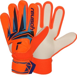 Rękawice Reusch Attrakt Starter Solid World Cup Junior 56 72 513 2290 pomarańczowy 7,5 Reusch
