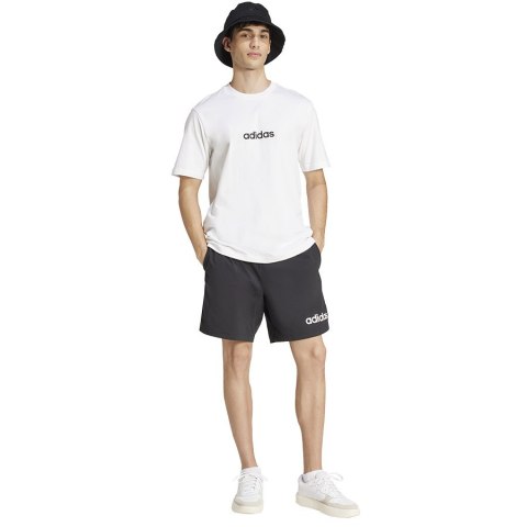 T-Shirt adidas Single Jersey Linear Tee JE9000 biały S Adidas