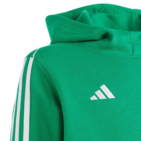 Bluza dla dzieci adidas Tiro 23 League Sweat Hoodie zielona IC7854 Adidas Bluza dla dzieci adidas Tiro 23 League Sweat Hoodie zielona IC7854 Adidas