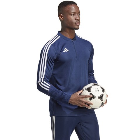 Bluza męska adidas Tiro 23 Club Training Top granatowa HZ0174 Adidas Bluza męska adidas Tiro 23 Club Training Top granatowa HZ0174 Adidas