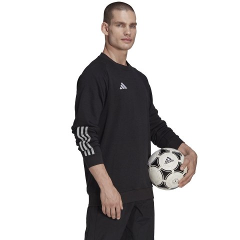 Bluza męska adidas Tiro 23 Competition Crew czarna HK8039 Adidas teamwear Bluza męska adidas Tiro 23 Competition Crew czarna HK8039 Adidas teamwear