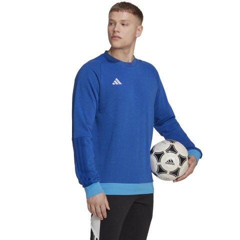 Bluza męska adidas Tiro 23 Competition Crew niebieska HU1325 Adidas teamwear