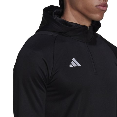 Bluza męska adidas Tiro 23 Competition Hoodie czarna HE5648 Adidas teamwear Bluza męska adidas Tiro 23 Competition Hoodie czarna HE5648 Adidas teamwear