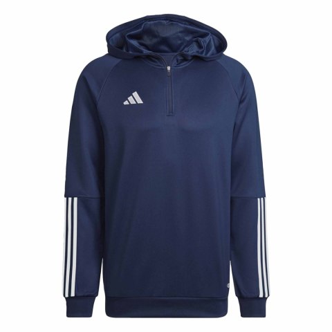 Bluza męska adidas Tiro 23 Competition Hoodie granatowa HK8056 Adidas teamwear Bluza męska adidas Tiro 23 Competition Hoodie granatowa HK8056 Adidas teamwear
