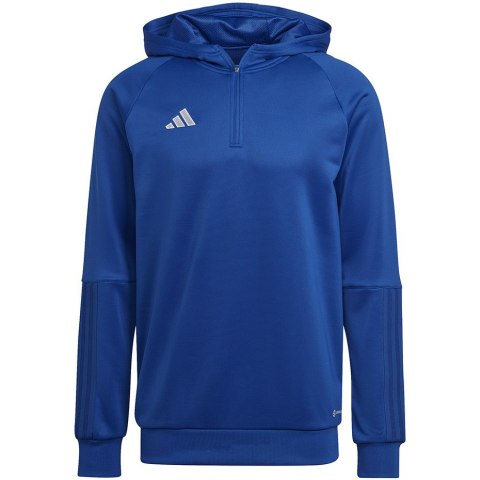 Bluza męska adidas Tiro 23 Competition Hoodie niebieska HU1349 Adidas teamwear Bluza męska adidas Tiro 23 Competition Hoodie niebieska HU1349 Adidas teamwear