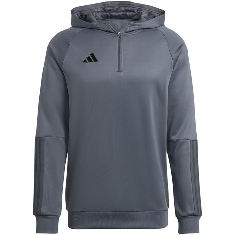 Bluza męska adidas Tiro 23 Competition Hoodie szara HU1347 Adidas teamwear Bluza męska adidas Tiro 23 Competition Hoodie szara HU1347 Adidas teamwear