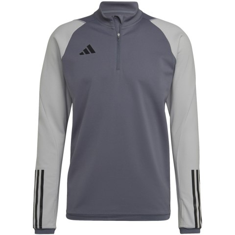 Bluza męska adidas Tiro 23 Competition Training Top szara HU1316 Adidas teamwear Bluza męska adidas Tiro 23 Competition Training Top szara HU1316 Adidas teamwear