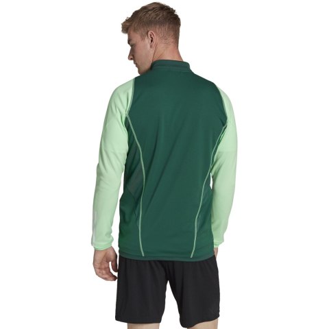 Bluza męska adidas Tiro 23 Competition Training zielona HU1303 Adidas teamwear Bluza męska adidas Tiro 23 Competition Training zielona HU1303 Adidas teamwear