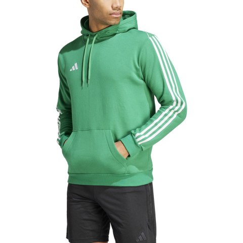Bluza męska adidas Tiro 23 League Sweat Hoodie zielona IC7857 Adidas