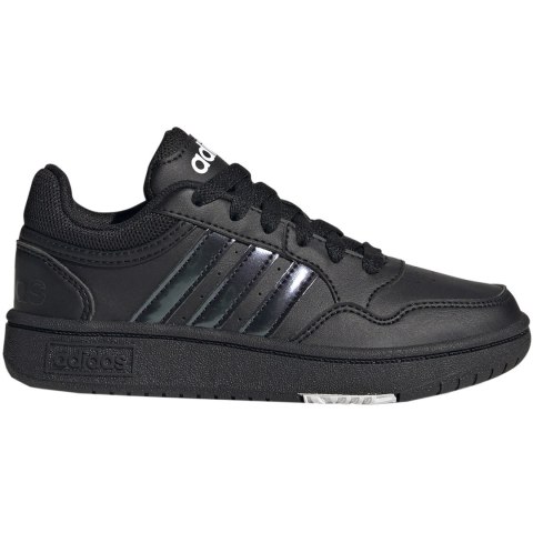 Buty dla dzieci adidas Hoops 3.0 K czarne GZ9671 Adidas Buty dla dzieci adidas Hoops 3.0 K czarne GZ9671 Adidas