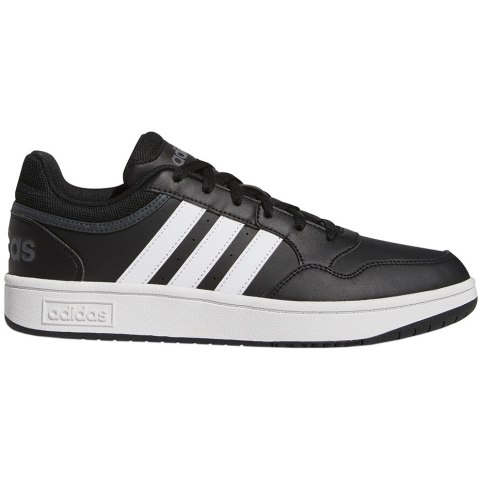 Buty męskie adidas Hoops 3.0 Low Classic Vintage czarne GY5432 Adidas Buty męskie adidas Hoops 3.0 Low Classic Vintage czarne GY5432 Adidas