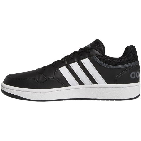 Buty męskie adidas Hoops 3.0 Low Classic Vintage czarne GY5432 Adidas Buty męskie adidas Hoops 3.0 Low Classic Vintage czarne GY5432 Adidas