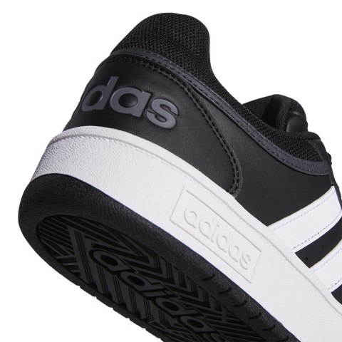 Buty męskie adidas Hoops 3.0 Low Classic Vintage czarne GY5432 Adidas Buty męskie adidas Hoops 3.0 Low Classic Vintage czarne GY5432 Adidas