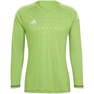 Koszulka bramkarska męska adidas Tiro 23 Competition Long Sleeve Goalkeeper Jersey zielona HK7693 Adidas teamwear