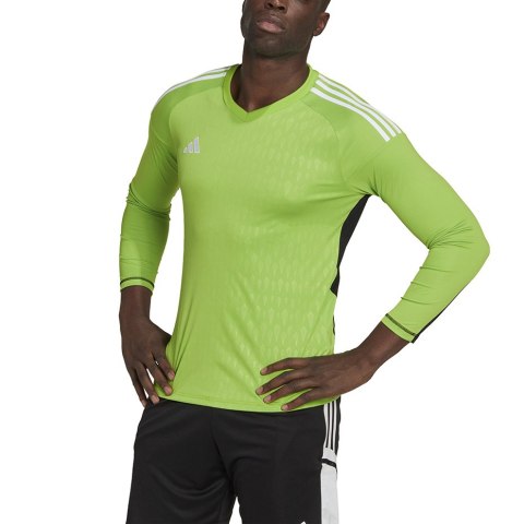 Koszulka bramkarska męska adidas Tiro 23 Competition Long Sleeve Goalkeeper Jersey zielona HK7693 Adidas teamwear
