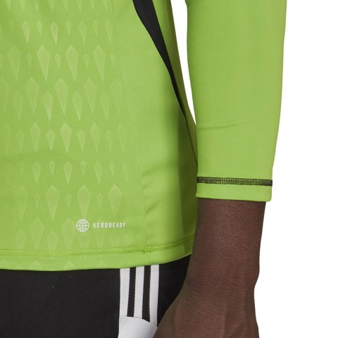 Koszulka bramkarska męska adidas Tiro 23 Competition Long Sleeve Goalkeeper Jersey zielona HK7693 Adidas teamwear