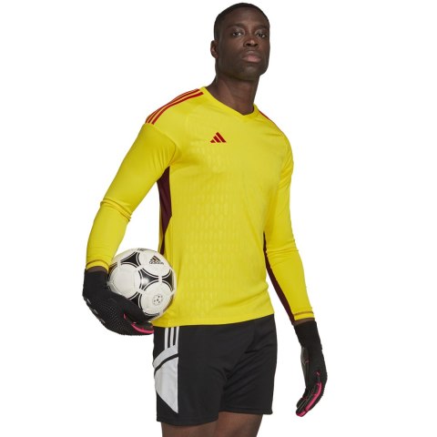 Koszulka bramkarska męska adidas Tiro 23 Competition Long Sleeve żółta HK7696 Adidas teamwear