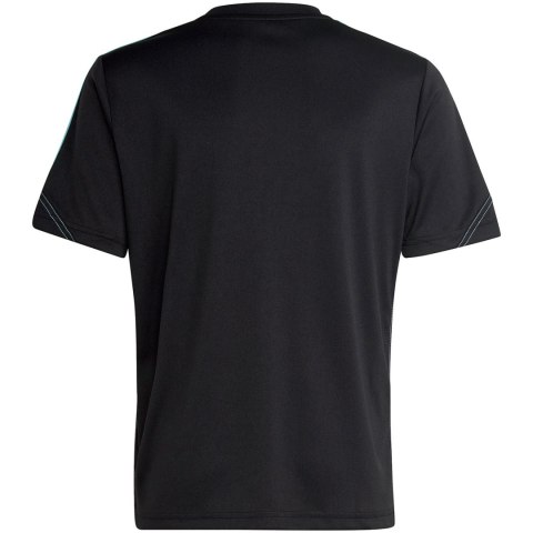 Koszulka dla dzieci adidas Tiro 23 Club Training Jersey czarno-niebieska IC1592 Adidas Koszulka dla dzieci adidas Tiro 23 Club Training Jersey czarno-niebieska IC1592 Adidas