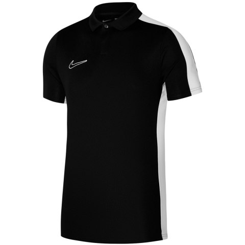 Koszulka męska Nike DF Academy 23 SS Polo czarna DR1346 010 Nike Team Koszulka męska Nike DF Academy 23 SS Polo czarna DR1346 010 Nike Team