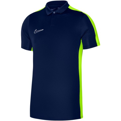 Koszulka męska Nike DF Academy 23 SS Polo granatowa DR1346 452 Nike Team Koszulka męska Nike DF Academy 23 SS Polo granatowa DR1346 452 Nike Team