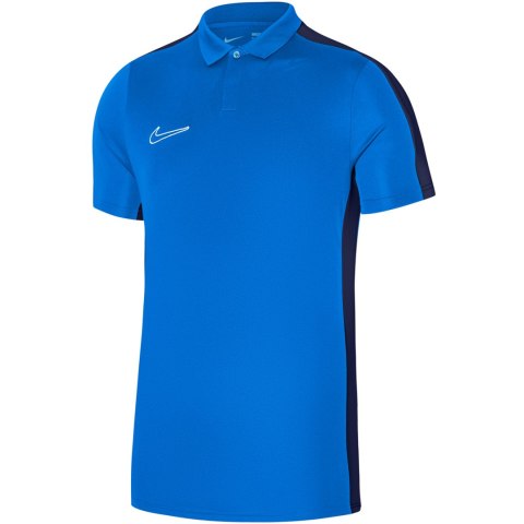 Koszulka męska Nike DF Academy 23 SS Polo niebieska DR1346 463 Nike Team Koszulka męska Nike DF Academy 23 SS Polo niebieska DR1346 463 Nike Team